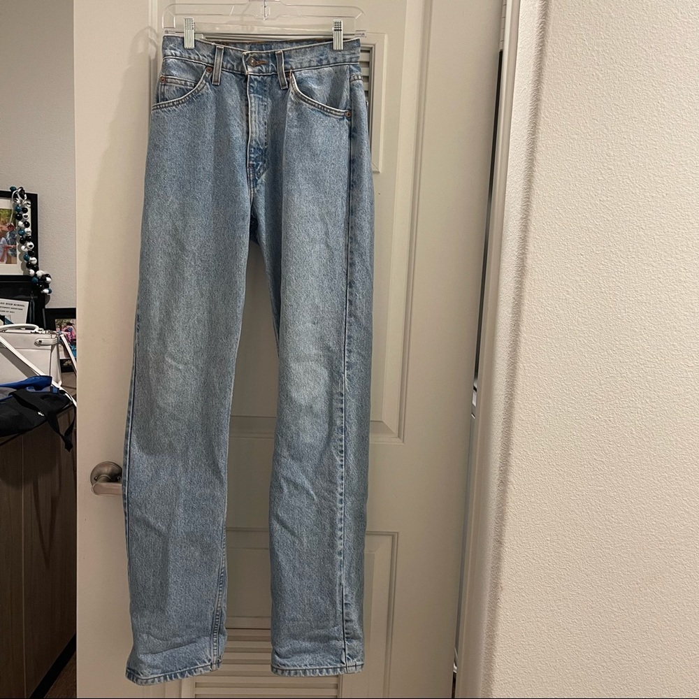 VINTAGE ORANGE TAB LEVI’S STYLE 505 JEANS LEVI & STRAUSS